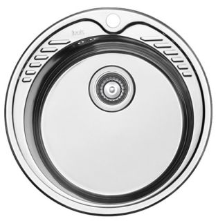 Кухонная мойка IDDIS Suno SUN51S0i77S с сифоном 51см сталь